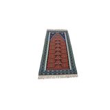 Zehra Abla Halı Yeni El Dokuma Otantik Mihraplı Kayseri Pınarbaşı Yün Kilim 5624 Renkli-80 x 200