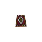 Zehra Abla Halı Yeni El Dokuma Şaheser Enfes Niğde Çukurkuyu Yün Kilim Renkli-80 x 130