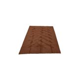 Zehra Abla Halı Yeni El Dokuma Tek Renk Kahverengi Dikişsiz Çift Kişilik Tiftik Yün Siirt Battaniyesi Kilim 5794 Kahverengi-160 x 220