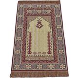 Zehra Abla Halı Yeni Seçkin Kompozisyon Mihraplı Seccade Portatif Namazlık Duvar Halısı 7085 - Çok Renkli - 70 x 110 cm
