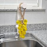 Zehra Ana Salkım Sabun Doğal Musluk Sabunu El Yapımı Sarkıt Üzüm Limon Kokulu Sabun - sb99999 - 1 Adet