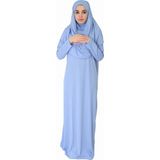 Zehranaz Namaz Elbisesi Bebe Mavisi M - 40 - 42