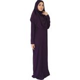 Zehranaz Namaz Elbisesi Koyu Mor Xxl - 52 - 54
