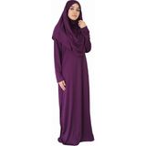 Zehranaz Namaz Elbisesi Mürdüm Xxl - 52 - 54