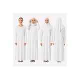 ZEHRANAZ NAMAZ ELBİSESİ Namaz Elbisesi (Beyaz)