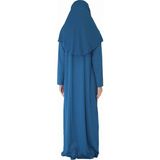 Zehranaz Namaz Elbisesi Petrol Mavisi Xl - 48 - 50