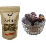 Zehre Gurme Enerji Seti: Zehre Kudüs Hurması - Jumbo (250G) & Ceviz Içi (250G) - 500 gr