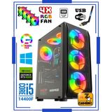 Zeiron Amon PTX65 Intel Core I5-14400F 16GB Ddr4 Ram 512GB M.2 SSD + 1tb HDD 8gb RTX4060 Oyuncu Masaüstü Bilgisayar