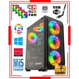 Zeiron Ares RX10 Intel Core I5-14400F 16GB Ddr4 Ram 1tb M.2 Nvme SSD 8gb 256BIT RX580 Oyuncu Masaüstü Bilgisayar