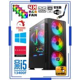 Zeiron Ares ZX15 Intel Core I5-13400F 16GB Ddr4 Ram 512GB M.2 Nvme SSD 8gb 256BIT RX580 Oyuncu Masaüstü Bilgisayar