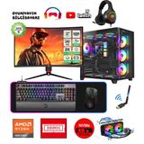 Zeiron Atlantik RTX60 Ryzen 5 8400F 32GB Ddr5 Ram 1 Tb M.2 Nvme 8gb RTX3050 32" 240Hz Oyuncu Masaüstü Bilgisayarı