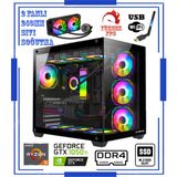 Zeiron Augustus X15 Ryzen 5 5600X 16GB 512GB M.2 Ssd+2tb HDD GTX1050TI Sıvı Soğutmalı Oyuncu Masaüstü Bilgisayar