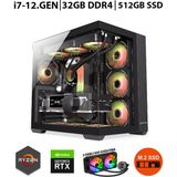 Zeiron Blade RTX25 Intel Core I7-12700F 32GB Ram 512 GB M.2 Nvme 12GB 192BIT RTX3060 Sıvı Soğutmalı Oyuncu Masaüstü Bilgisayar