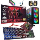 Zeiron BSX19 Ryzen 5 3600 16GB 512GB Ssd+3tb HDD GTX1050TI 23.8" Oyuncu Masaüstü Bilgisayar