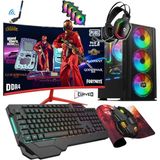 Zeiron BSX50 Ryzen 5 3600 32GB 512GB Ssd+3tb HDD GTX1050TI 27" Oyuncu Masaüstü Bilgisayar