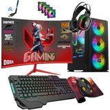 Zeiron BSX62 Ryzen 5 3600 16GB 256GB Ssd+1tb HDD GTX1050TI 23.8" 165Hz Oyuncu Masaüstü Bilgisayar