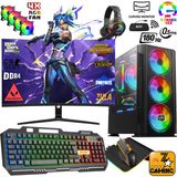Zeiron BSX90 Ryzen 5 3600 32GB 256GB Ssd+1tb HDD GTX1050TI 27" 165Hz Oyuncu Masaüstü Bilgisayar
