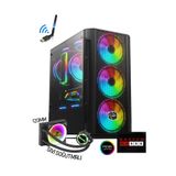 Zeiron Colder X25 Ryzen 5 5500 32Gb 512Gb M.2 Ssd Rx550 Sıvı Soğutmalı Oyuncu Masaüstü Bilgisayar