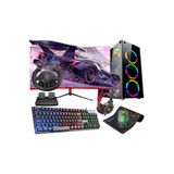 Zeiron Dr12 I5-3470 16Gb 256Gb Ssd+ 1Tb Hdd Gtx1050Ti 23.8" Curved Oyuncu Masaüstü Bilgisayarı