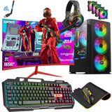 Zeiron DRX23 Ryzen 5 3600 32GB 256GB Ssd+1tb HDD GTX1650 23.8" 165Hz Oyuncu Masaüstü Bilgisayar
