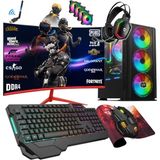 Zeiron DRX32 Ryzen 5 3600 16GB 256GB Ssd+1tb HDD GTX1650 27" 165Hz Oyuncu Masaüstü Bilgisayar