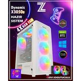 Zeiron Dynamic X3050S Ryzen 5 5600 32GB Ddr4 Ram 512GB Nvme M.2 SSD RTX3050 8gb Oyuncu Masaüstü Bilgisayar