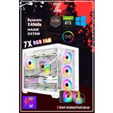Zeiron Dynamic X4060S Ryzen 5 5600 16GB Ddr4 Ram 512GB Nvme M.2 SSD RTX4060 8gb Oyuncu Masaüstü Bilgisayar