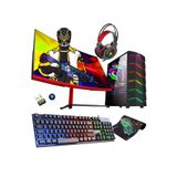 Zeiron Fx60 Eko i5 3470 16GB 512GB+256GB SSD RX550 23.8" Hazır Sistem Oyuncu Masaüstü Bilgisayar