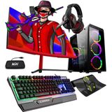 Zeiron FX70 Ultra i5-3470 16GB RAM 256GB SSD 1TB HDD 4GB GTX 1650 FreeDOS 23.8 inç Monitör Oyun Bilgisayarı