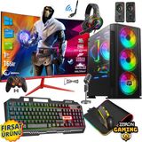 Zeiron Galaxy Ryzen 5 3600 16GB DDR4 512GB NVMe M.2 SSD RX580 8GB 24" 165Hz Hazır Sistem Oyuncu Bilgisayarı