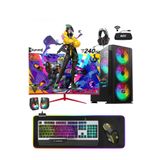 Zeiron Gnx17 Ryzen 5 3600 16Gb 1Tb Nvme M.2 Ssd Gtx1050Ti 27" 240Hz Oyuncu Masaüstü Bilgisayar
