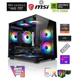 Zeiron GTA-VI Black AMD Ryzen 5 7500F-MSI A620M-B/MSI Geforce RTX 5060 X2 Ice/1TB M.2/16GB DDR5 Siyah-Oem Oyuncu Paket