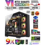 Zeiron Gta-Vı Elite X15 Ryzen 7600X 16GB 5600MHZ Ddr5 Ram 1tb M.2 SSD 8gb RTX5060TI Sıvı Soğutmalı Premium Oyuncu Bilgisayarı