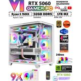 Zeiron Gta-Vı Elite X20 Ryzen 7600X 32GB 5600MHZ Ddr5 Ram 1tb M.2 SSD 8gb RTX5060 Sıvı Soğutmalı Premium Oyuncu Bilgisayarı