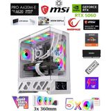 Zeiron GTA-VI LCD X5 Intel Ryzen 7 7800X3D/MSI A620M/16GB Ram/512GB M.2 Nvme SSD/MSI 8GB GDDR7 RTX5060 Sıvı Soğutmalı LCD Beyaz Oyuncu Bilgisayarı