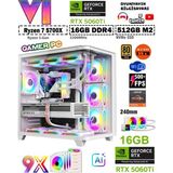 Zeiron Gta-Vı X5 Ultra RTX5060TI ⚡16GB⚡∣ R7 5700X ∣ 16GB Ram ∣ 512GB SSD Sıvı Soğutmalı Premium Oyun Bilgisayarı