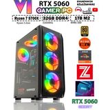 Zeiron GTA-VI X6 ✔ Ryzen 7 5700X 32GB Ram 1TB M.2 Nvme SSD 8gb GDDR7 RTX5060 Ekran Kartı Premium Oyuncu Bilgisayarı