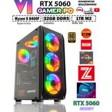 Zeiron GTA-VI X7 ✔ Ryzen 5 8400F DDR5 32GB 5600MHZ Ram 1TB M.2 Nvme SSD 8GB GDDR7 RTX5060 Ekran Kartı Premium Masaüstü Bilgisayar