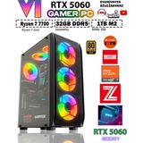 Zeiron GTA-VI X8 ✔ Ryzen 7 7700 DDR5 32GB 5600MHZ Ram 1TB M.2 Nvme SSD 8GB GDDR7 RTX5060 Ekran Kartı Premium Masaüstü Bilgisayar