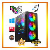 Zeiron Ironhide X35 Ryzen 5 3600 16GB Ram 256GB SSD 500GB HDD RX580 8gb Oyuncu Masaüstü Bilgisayar