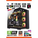 Zeiron Mirage X50 Ryzen 7 5700X ∣ 32GB RAM ∣ 1TB M.2 SSD ∣ RTX5060 Sıvı Soğutmalı Masaüstü Oyun Bilgisayarı