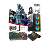 Zeiron Mostro X20 Ryzen 5 5500 32Gb 512Gb M.2 Sssd+1Tb Hdd Gtx1660 Super 24" 165Hz Oyuncu Bilgisayarı