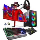 Zeiron NTX80 i5-3470 16GB RAM 1TB HDD 120GB SSD GTX 1050 Ti FreeDOS 23.8 inç Monitör Oyun Bilgisayarı