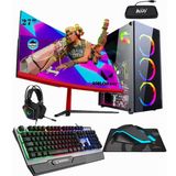 Zeiron OX37 i5-3470 16 GB Ram 1 TB HDD 128 GB SSD RX 550 FreeDOS 27 inç Monitör Oyun Bilgisayarı