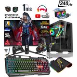 Zeiron Panter RTX22 Ryzen 7 5700X 32GB Ram 1 Tb M.2 Nvme 8gb RTX4060 27" 240Hz Sıvı Soğutmalı Oyuncu Masaüstü Bilgisayar