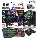 Zeiron Panter X55 Ryzen 5 5600 16GB Ram 512 GB M.2 Nvme SSD 8gb RTX3050 24" 165Hz Sıvı Soğutmalı Masaüstü Oyuncu Bilgisayarı