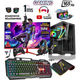 Zeiron Panter X60 Ryzen 5 5600 32GB Ram 1 Tb M.2 Nvme 8gb RTX3050 24" 165Hz Sıvı Soğutmalı Masaüstü Oyuncu Bilgisayarı