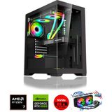 Zeiron Pegasus RTX75 Ryzen 7 5700X 16GB Ram 512 GB M.2 Nvme SSD 8gb RTX4060 Sıvı Soğutmalı Oyuncu Masaüstü Bilgisayar