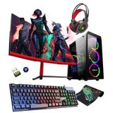 Zeiron Rapid X20 i5-10400F 8 GB RAM 128 GB SSD GTX 1050 Ti 24" Monitör Oyun Bilgisayarı