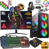 Zeiron RTX40 Intel Core I5-12400F 16 GB Ram 256GB M.2 SSD + 1tb HDD 6GB RTX3050 192BIT 24" 180Hz Oyuncu Masaüstü Bilgisayar